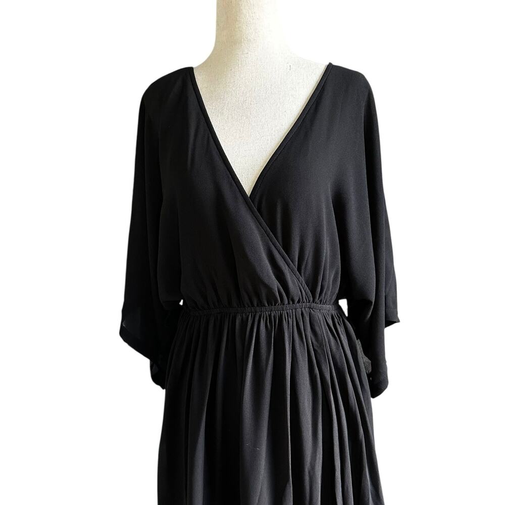 Baltic Born Black Lined Kia Maxi Dress Women's Size Medium NWT | 27-3 - Picture 2 of 7